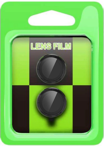 CPT05 Samsung Galaxy A07 Raze Metal Kamera Lens - Siyah