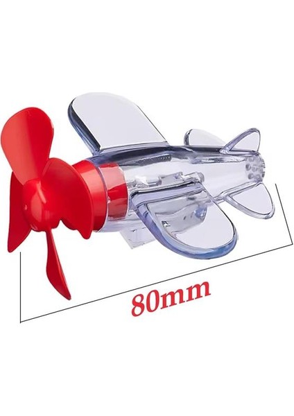 SN-26786 LED Işıklı Motosiklet Süs Uçağı Pilsiz Çalışan, Kırmızı-Mavi Işık Efektli modelleri