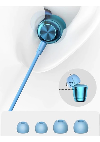 Baseus Encok H13 3.5mm Jack Mikrofonlu Kulak Içi Kulaklık Auriculares Fone De OUVIDO-(1903) fırsatları