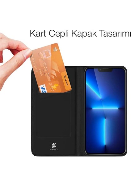Dux Ducis iPhone 13 Pro Max 6.7inç Kılıf Kapaklı Flip Cover Kılıf Skinpro SERIES-(1903) fırsatları