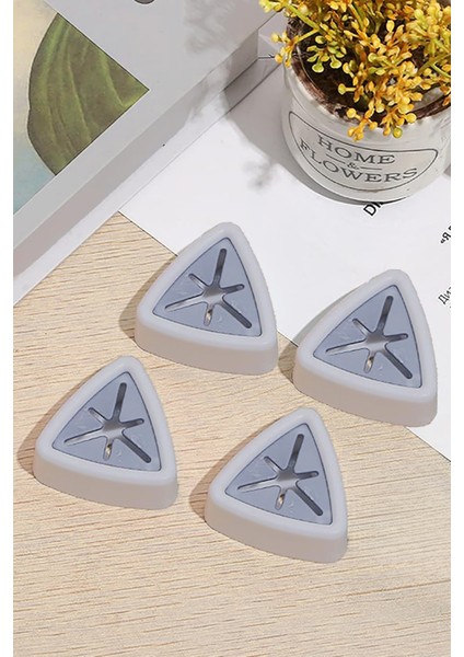 4'lü Yapışkanlı Havlu Askısı Bez Tutucu Mutfak Banyo Lavabo Organizeri