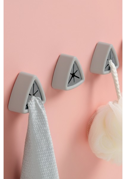 4'lü Yapışkanlı Havlu Askısı Bez Tutucu Mutfak Banyo Lavabo Organizeri fırsatları