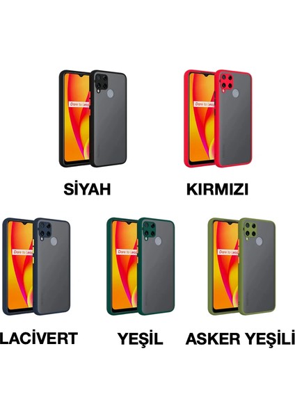 Sm Galaxy A12 - M12 - F12 Kamera Korumalı Premium Silikon KILIF-(1903)