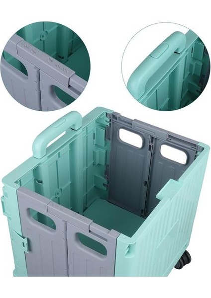 SN-26966 Katlanabilir Market Pazar Kamp Tekerlekli Alışveriş Arabası 60KG Kapasiteli fiyatları