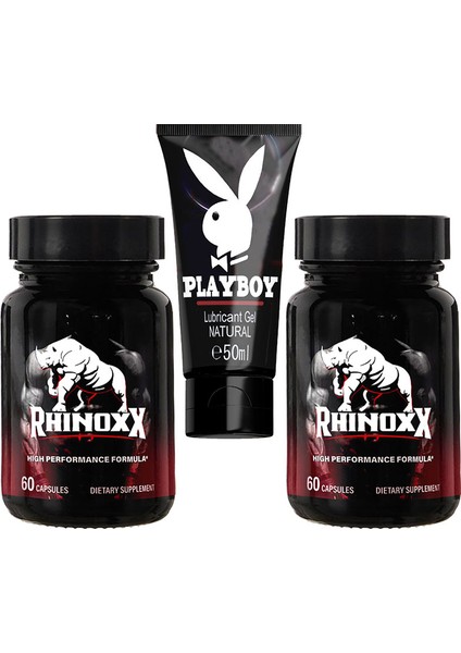 Rhonixx: 2 Adet Erkekliğin Zirvesine Performanslarına Daha Yoğun Deneyimlere 30LU Formül Yanında Playboy 50 ml Kaydırıcıkrem fiyatları