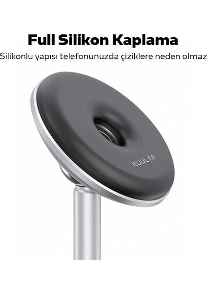 Kuulaa Güçlü Mıknatıslı Manyetik Standlı Cep Telefon Araç TUTUCU-(1903) modelleri