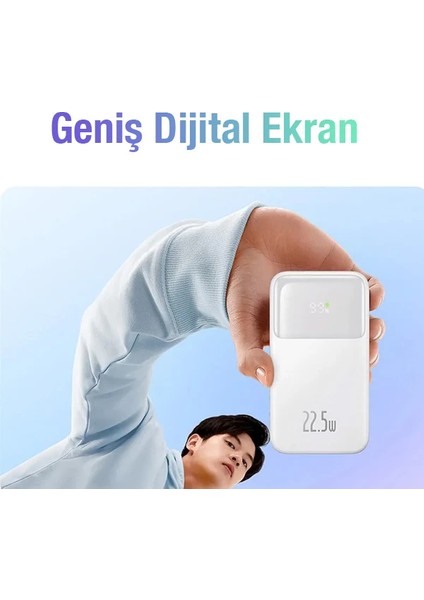 Baseus Comet Series 20000MAH 22.5W Hızlı Şarj Dijital Göstergeli POWERBANK-(1903) indirimleri