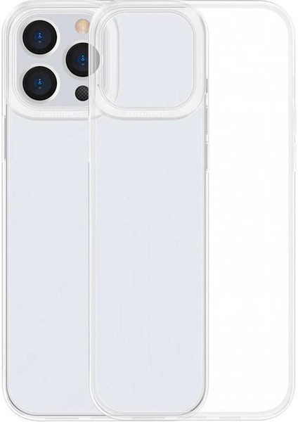 Baseus Simple Case iPhone 13 Pro Max Ince Silikon Şeffaf KILIF-(1903)
