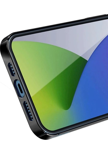 Baseus Glitter Iphone 12 Pro Max Şeffaf Lüx Silikon Kılıf Soft Tpu KILIF-(1903)