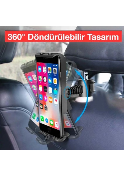 Ally Universal Araç Arka Koltuk Tablet ve Telefon TUTUCU-(1903)