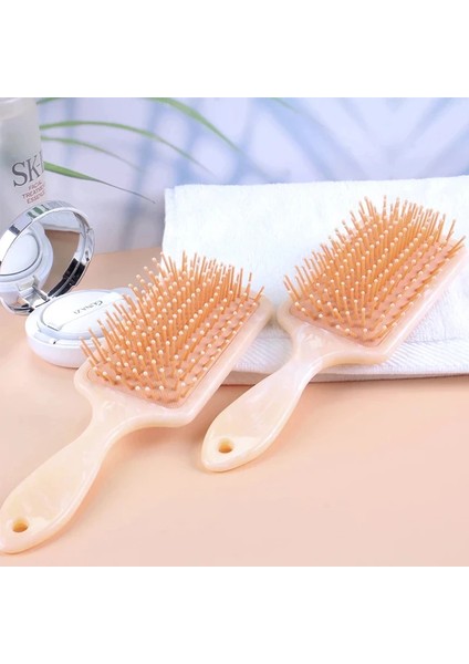 Ezere Mermer Desenli Saç Açma ve Tarama Fırçası Anti-Statik Saç FIRÇASI-(1903) modelleri