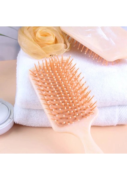 Ezere Mermer Desenli Saç Açma ve Tarama Fırçası Anti-Statik Saç FIRÇASI-(1903) indirimleri