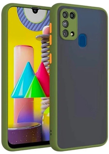 Sm Galaxy A21S (SM-A217) Kamera Korumalı Premium Silikon KILIF-(1903)