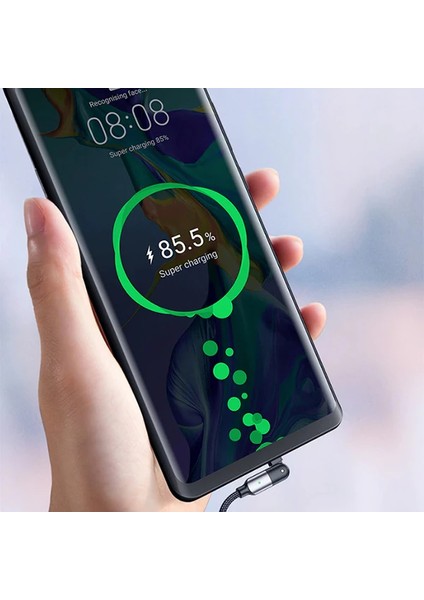 Ally 60W USB Type-C Pd Hızlı Şarj Kablosu 2metre Döner Başlıklı KABLO-(1903)