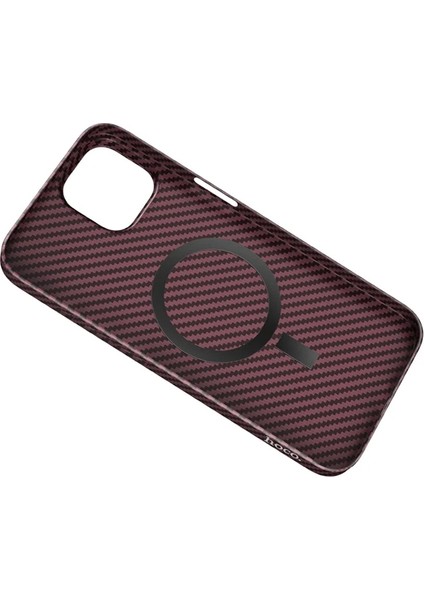 Hoco iPhone 14 Pro 6.1 Kılıf Manyetik Magsafeli Darbe Emici Telefon KILIFI-(1903) fırsatları