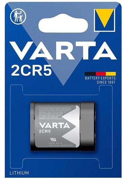 Varta 2cr5 Lityum 6 Volt Fotoğraf Makinesi Pili