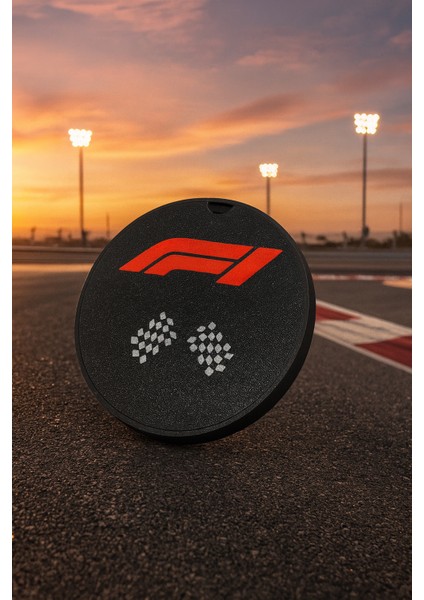 F1 Temalı 6’lı Bardak Altlığı Seti ve Saklama Kutusu | Dekoratif Yarış Konseptli Altlık 9x9 cm modelleri