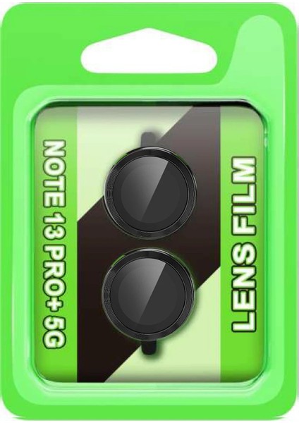 CPT05 Xiaomi Redmi Note 13 Pro Plus Raze Metal Kamera Lens - Siyah