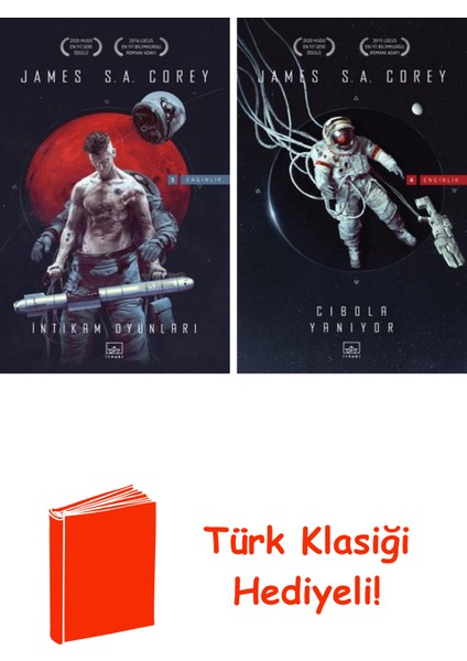 James S.a. Corey 2 Kitap Seti + Türk Klasiği Hediye
