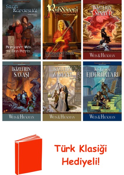 Margaret Weis 6 Kitap Seti + Türk Klasiği Hediye