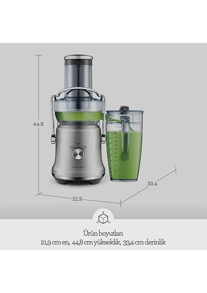 BJE530 The Nutri Juicer® Cold Plus Katı Meyve Sıkacağı modelleri
