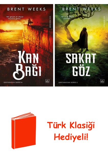 Brent Weeks 2 Kitap Seti + Türk Klasiği Hediye