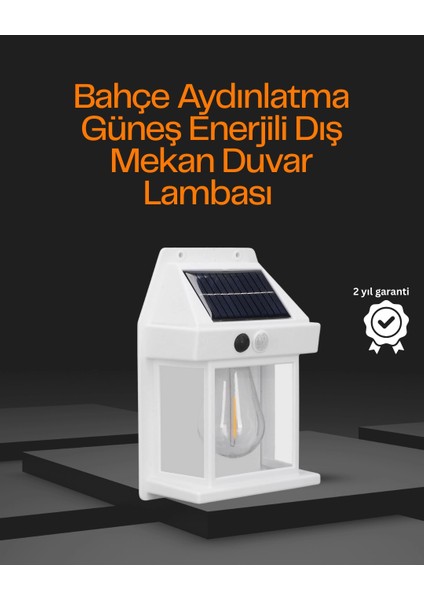 1800 Mah Pilli Solar Duvar Aydınlatma