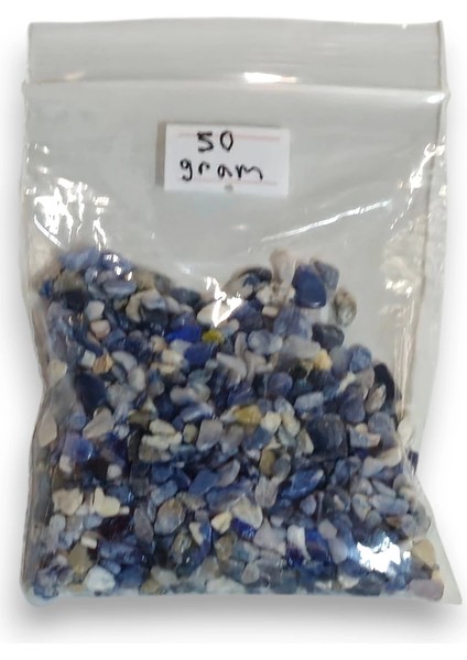 50 Gram Minik Sodalit Taşı Kırıktaş Deliksiz Parçalar 543-2 fiyatları