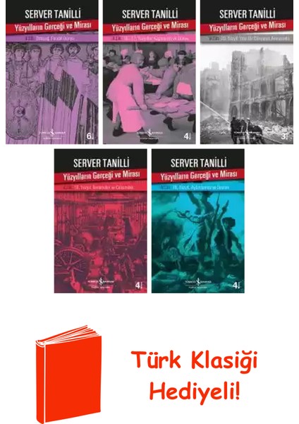 Server Tanilli 5 Kitap Seti + Türk Klasiği Hediye
