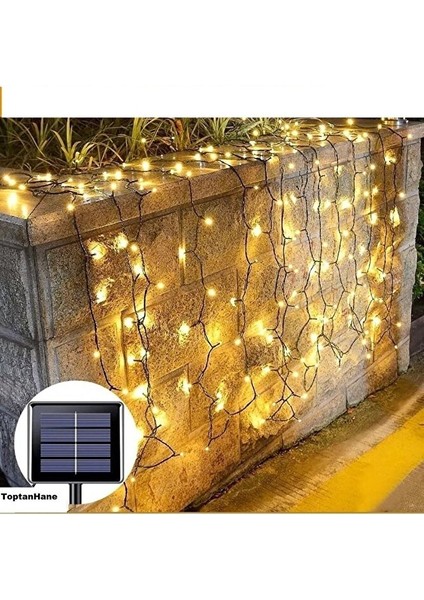 Solar Güneş Enerjili Dış Mekan Bahçe 8 Modlu 12 Metre 100 LED Gün Işığı Aydınlatma fırsatları