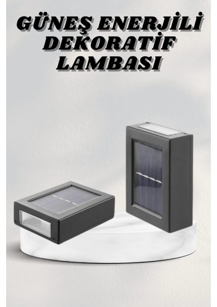 Bahçe Aydınlatması Solar Güneş Enerjili Dekoratik LED Işıklı Lamba