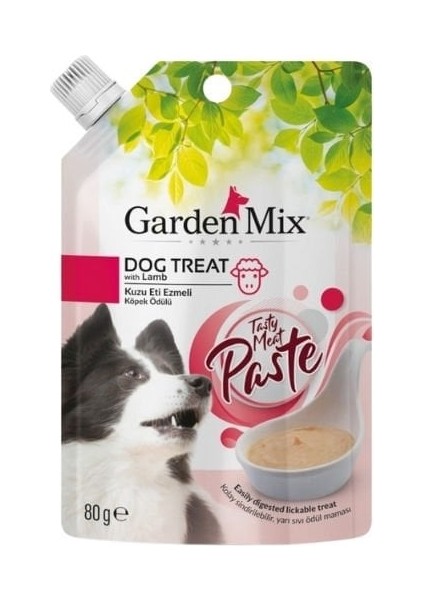 Garden Mix Kuzu Etli Ezme Sıvı Köpek Ödül Maması 80 gr - Petshopundan