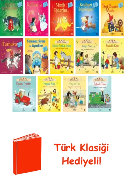 Heather Amery 14 Kitap Seti + Türk Klasiği Hediye