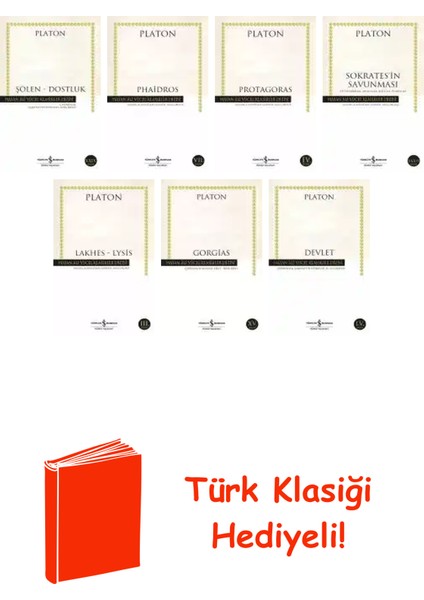 Platon 7 Kitap Seti + Türk Klasiği Hediye
