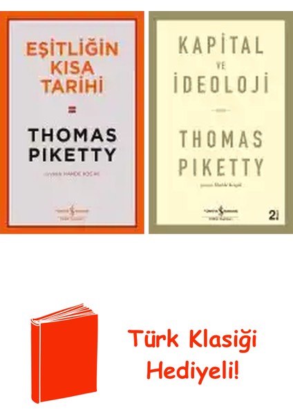 Thomas Piketty 2 Kitap Seti + Türk Klasiği Hediye