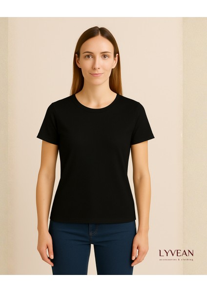 Bisiklet Yaka Regular Kısa Kollu Tshirt