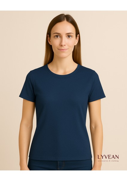 Bisiklet Yaka Regular Kısa Kollu Tshirt