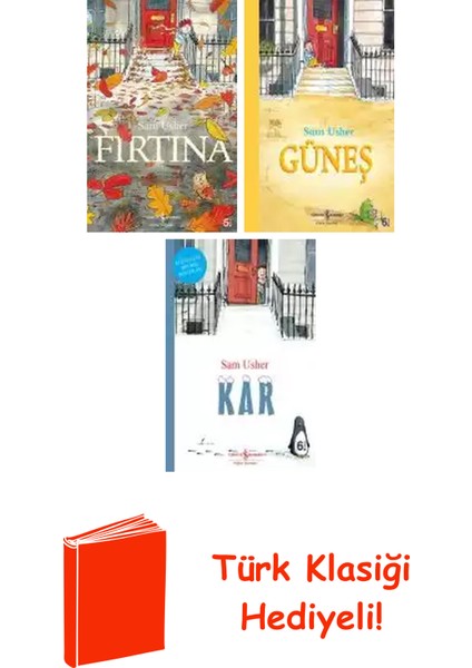 Sam Usher 3 Kitap Seti + Türk Klasiği Hediye