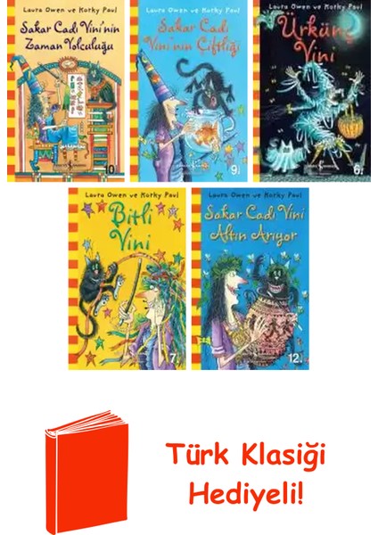 Laura Owen 5 Kitap Seti + Türk Klasiği Hediye