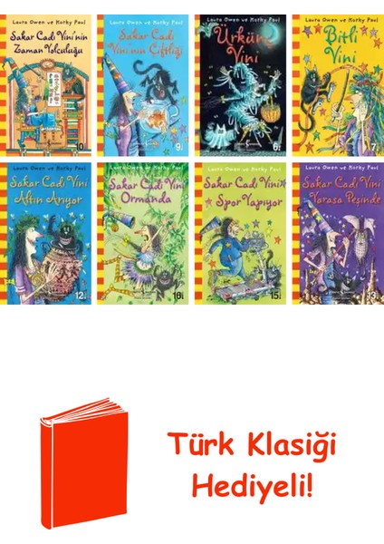 Laura Owen 8 Kitap Seti + Türk Klasiği Hediye