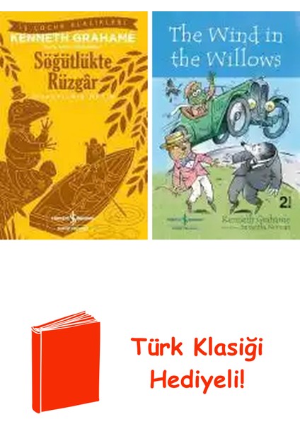 Kenneth Grahame 2 Kitap Seti + Türk Klasiği Hediye