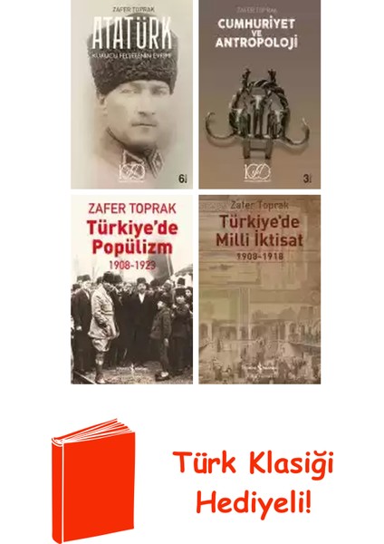 Zafer Toprak 4 Kitap Seti + Türk Klasiği Hediye