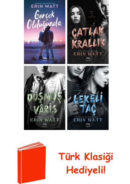 Erin Watt 4 Kitap Seti + Türk Klasiği Hediye
