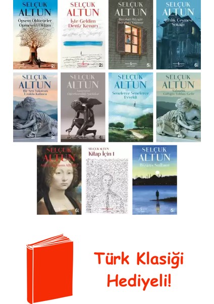 Selçuk Altun 11 Kitap Seti + Türk Klasiği Hediye