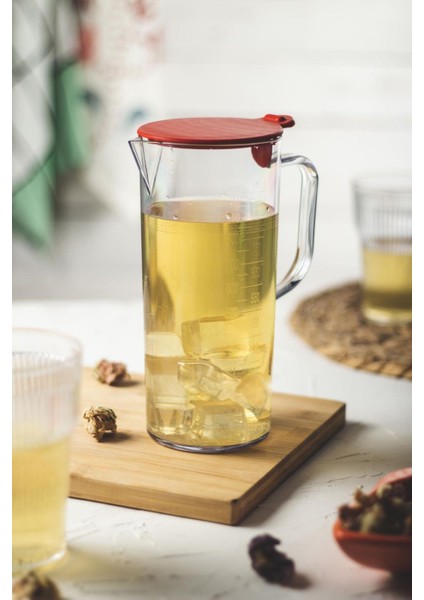 sky akrilik ölçekli şeffaf 1 lt yağlık & yağdanlık & ölçü kabı ( cam değildir )