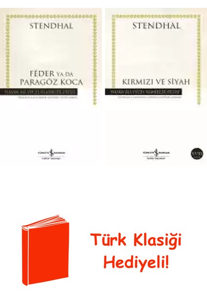 Stendhal 2 Kitap Seti + Türk Klasiği Hediye