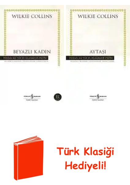 Wilkie Collins 2 Kitap Seti + Türk Klasiği Hediye