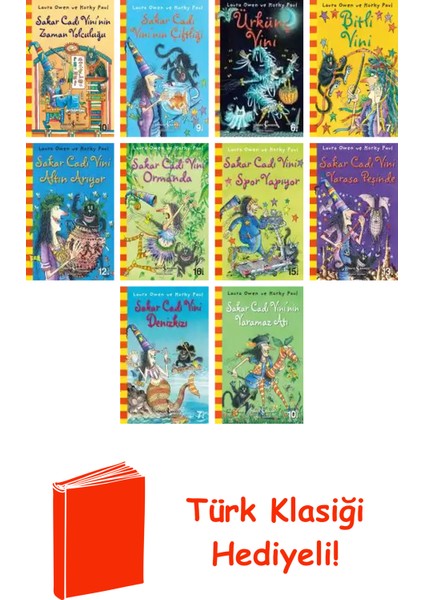 Laura Owen 10 Kitap Seti + Türk Klasiği Hediye