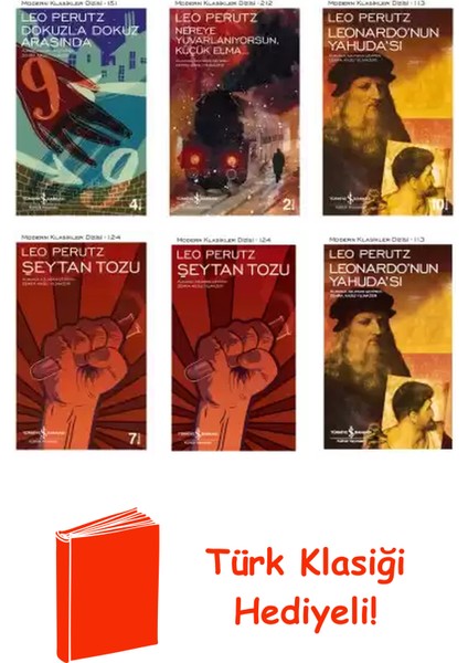 Leo Perutz 6 Kitap Seti + Türk Klasiği Hediye