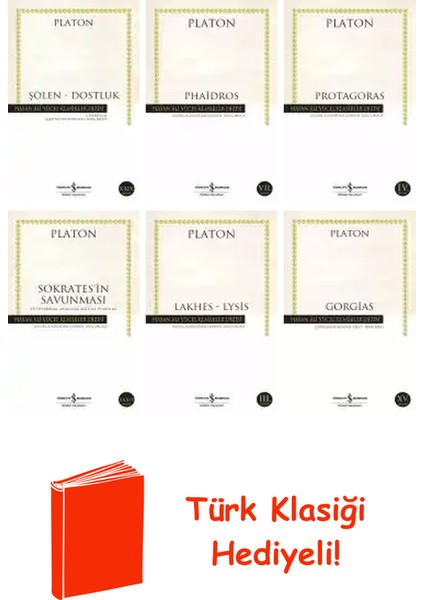 Platon 6 Kitap Seti + Türk Klasiği Hediye